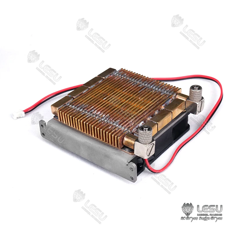 

LESU Metal Radiator Cooling Part for 1/14 Hydraulic Dumper Truck Excavator
