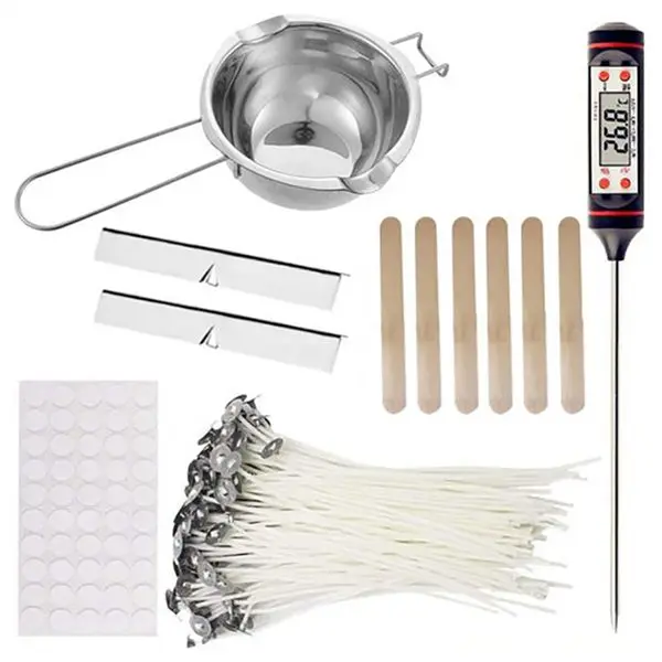 DIY Candle Crafting Tool Kit,DIY Candles Craft Tools Candle Wick Candle Making Tool Suitable for