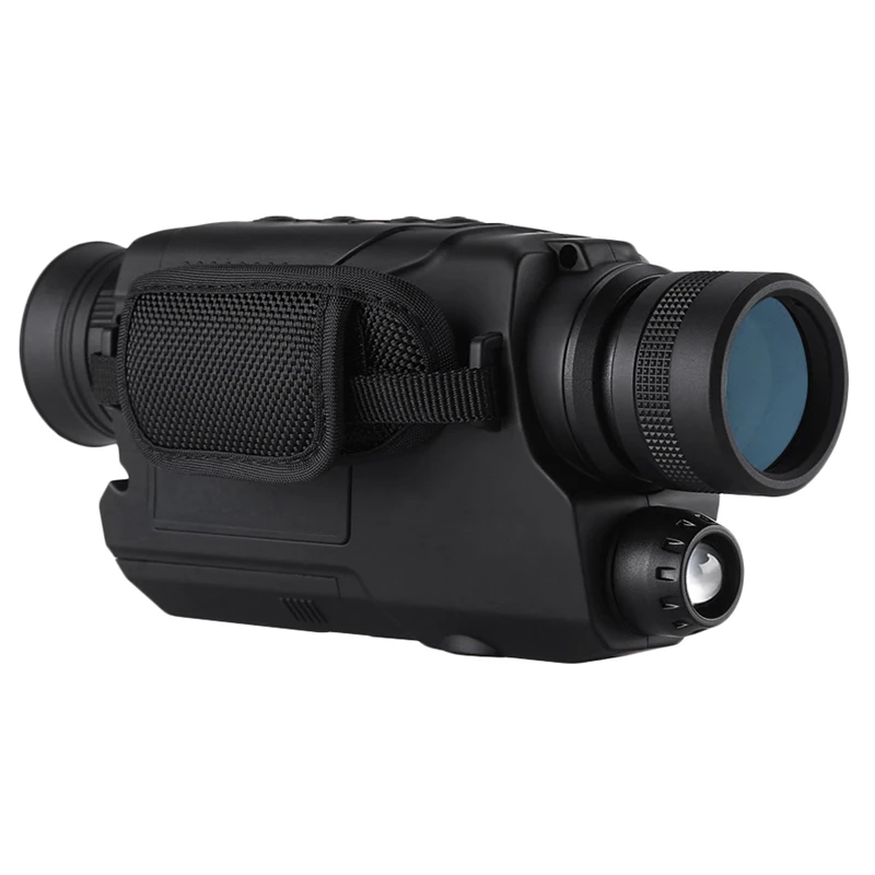 

Super sell-5X32 Night Vision Telescope Monocular DVR Digital Goggle Hunting Telescope Range Free Infrared 200M with 8GB TF Card
