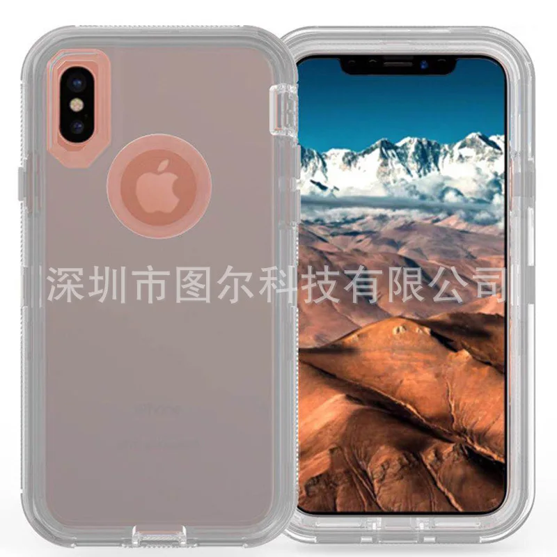 MGECD ТПУ прозрачный и прочный защитный чехол для iphone xr мягкая защита для Apple X XsMAX 8Plus 7Plus защита от падения