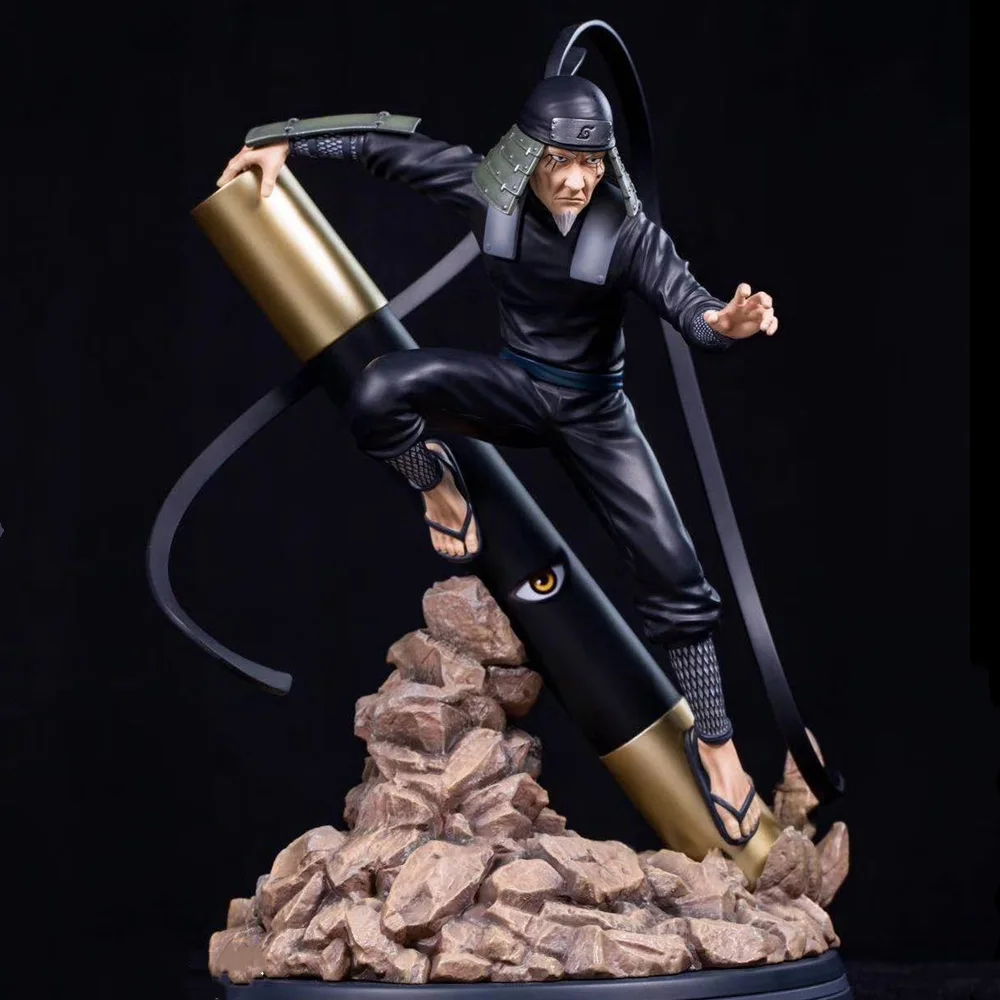 Anime Figure Naruto Sarutobi Hiruzen Shippuden Action PVC Toys Model Figurine Jiraiya Naruto Uzumaki Collectible Doll Juguetes