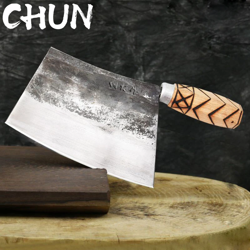 CHUN 1 см лезвие нож для нарезки кованые кухонные ножи легко нарезанный измельчения