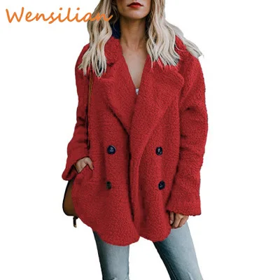 Ceny Teddy futro z futra puszysty płaszcz kobieta zima kurtka damska Plus rozmiar kobiet z długim rękawem Chaqueta Mujer