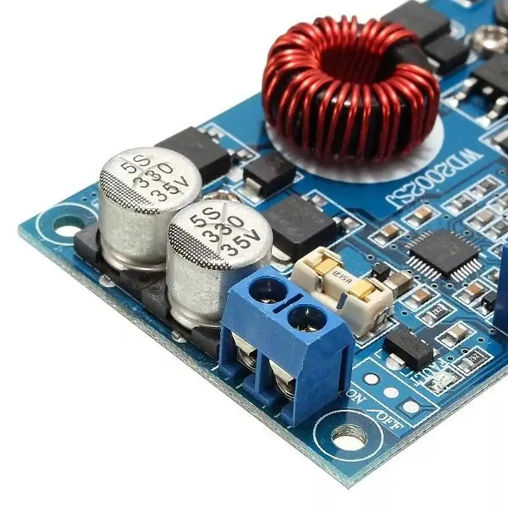 LTC3780 DC 5 V-32 V постоянного тока до 1 V-30 V 10A Регулируемый автоматический понижающий Регулятор модуль Buck-boost модуль с Алюминий пластина