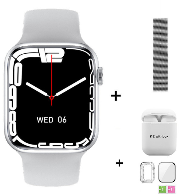 13 W27 Pro 45MM Smart Watch 2022 Series 7 Watch 7 Men 1.9 Inch Bluetooth Call Dial W27 PRO Women Smartwatch Pk S7 PRO