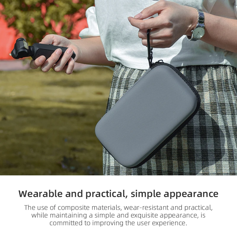 Description Picture 4 of itemfor DJI Pocket 2 Mini Carrying Case Portable Storage Bag Handbag Shock-proof Box Set Handheld Gimbal Camera Accessories