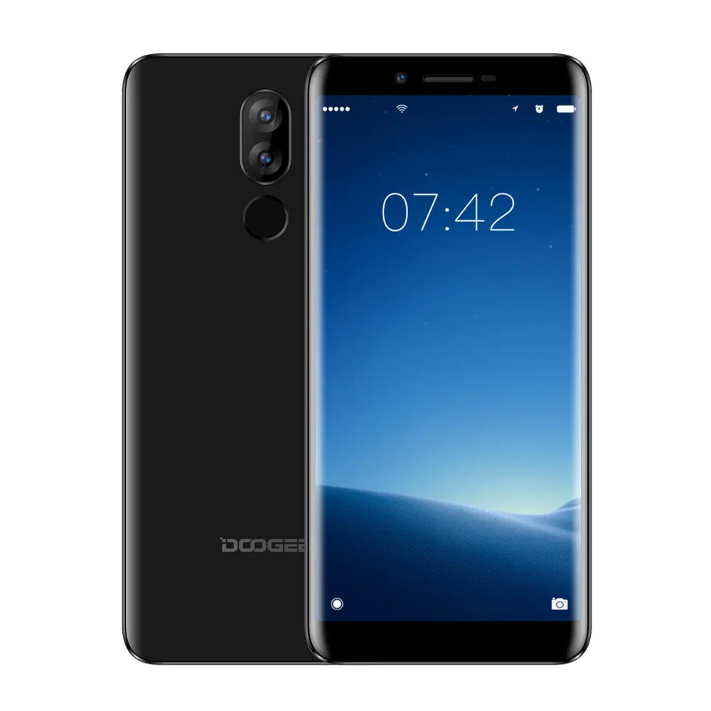 Смартфон DOOGEE X60L 4G LTE 5 дюйма 2 ГБ 16 двойная камера 13 МП Android 7 0 3300 мАч сканер