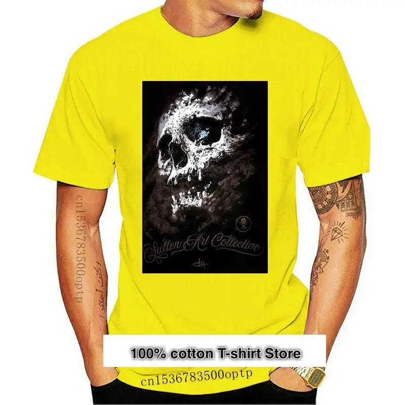 Sullen-Camiseta de calavera holбеспорядка для мужчин тату camiseta negra ropa camisetas Pride la criatura |