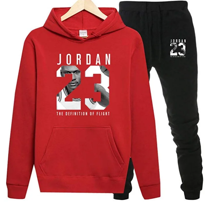 13 Новинка брендовая Новая мода JORDAN 23 Мужская спортивная одежда с принтом мужские толстовки пуловер хип-хоп мужской спортивный костюм толстовки Одежда - Цвет: 13