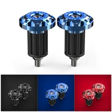 DERI, 1 пара, 22 мм, CNC, резные, универсальные, для мотоцикла, велосипеда, 7/8 дюймов, ручки на руль, заглушка, заглушка, s, мотоциклетная ручка, заглушка