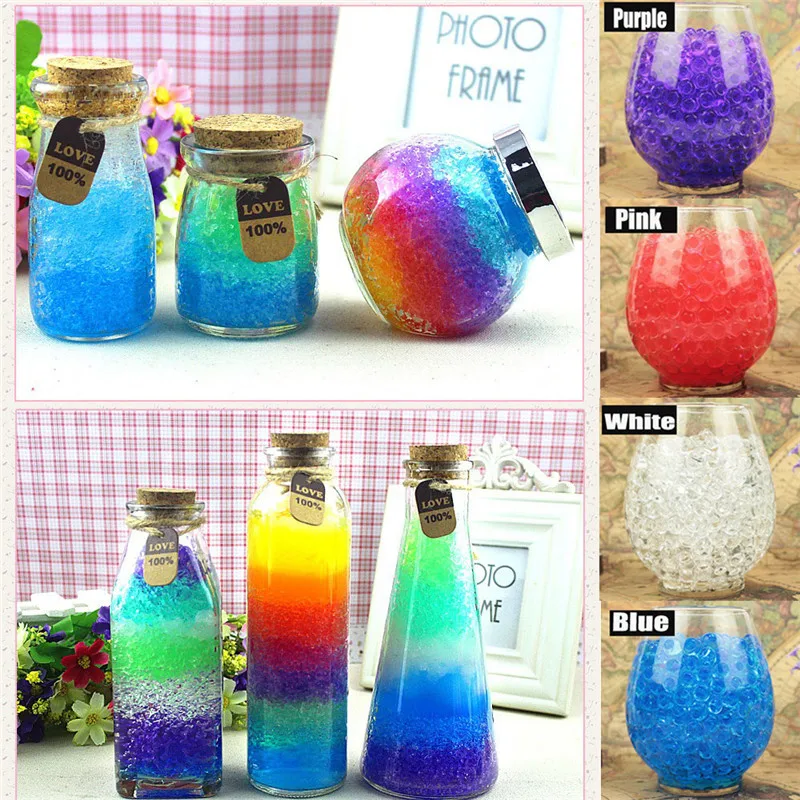 Crystal Soil 200pcs/bag Multi Colors for Vase Decor