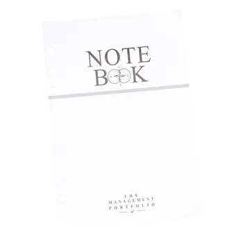 

180 Sheets Refill Papers Sturdy Premium Loose-Leaf Replacement Core Papers for A5 Book 6 Hole Book Schedule Book Book