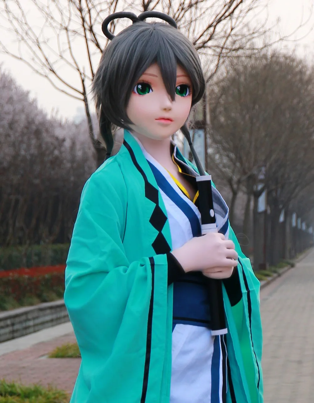NEW-15) BJD Кигуруми для транссексуалов, Красота макияж Косплэй силиконовая маска Аниме Kigurumi маски резиновые секс куклы