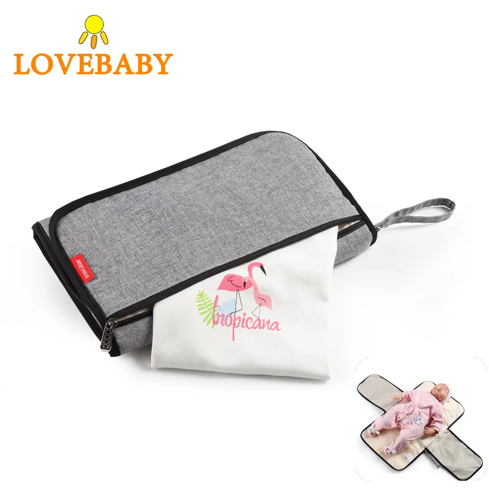 

Portable Baby Diaper Bag Multi-function Baby Diaper Table Waterproof Baby Diaper Pad