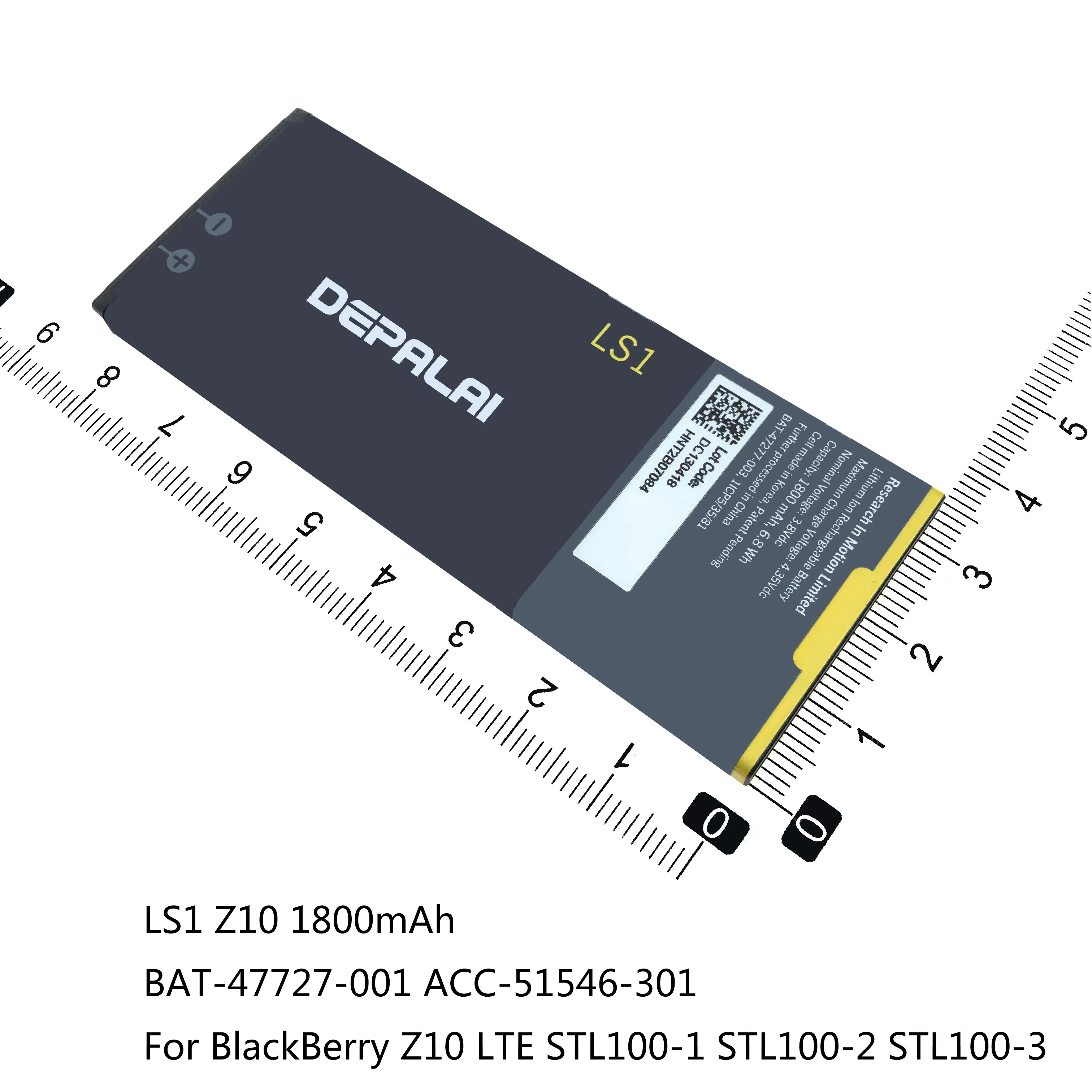 Аккумулятор LS1 для телефона BlackBerry Z10 LTE STL100-1 STL100-2 STL100-3 1800 мАч Высококачественная