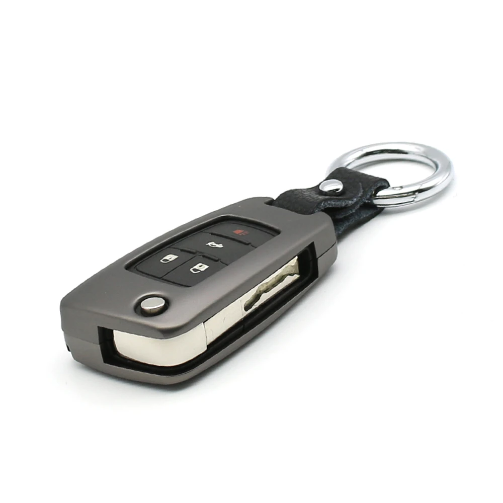 Для Chevrolet Cruze Sonic BuickRemote брелок в виде ракушки чехол Авто держатель чехол смарт-протектор Kirsite покрытие - Название цвета: 2