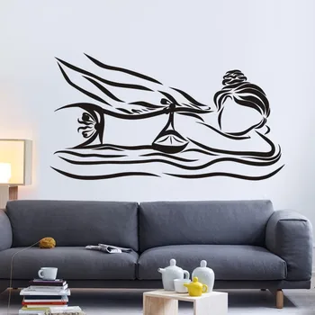 

Massage Spa Decal Beauty Salon Sticker Beauty Posters Vinyl Wall Decals Decor Mural Beauty Salon Spa Sticker
