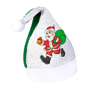 

Christmas Hat Sequin Christmas Gift Christmas Hat Christmas Gift Christmas Hats Party Decoration Christmas Decorations 2021