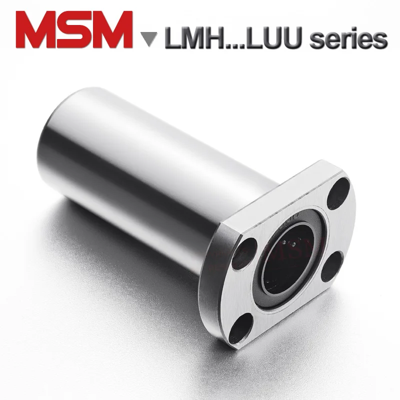

MSM LHFCW/LMH6LUU LMH8LUU LMH10LUU LMH12LUU LMH16LUU LMH20LUU LMH25LUU LMH30LUU Long Type Two-Side-Cut Flange Linear Bearings mm