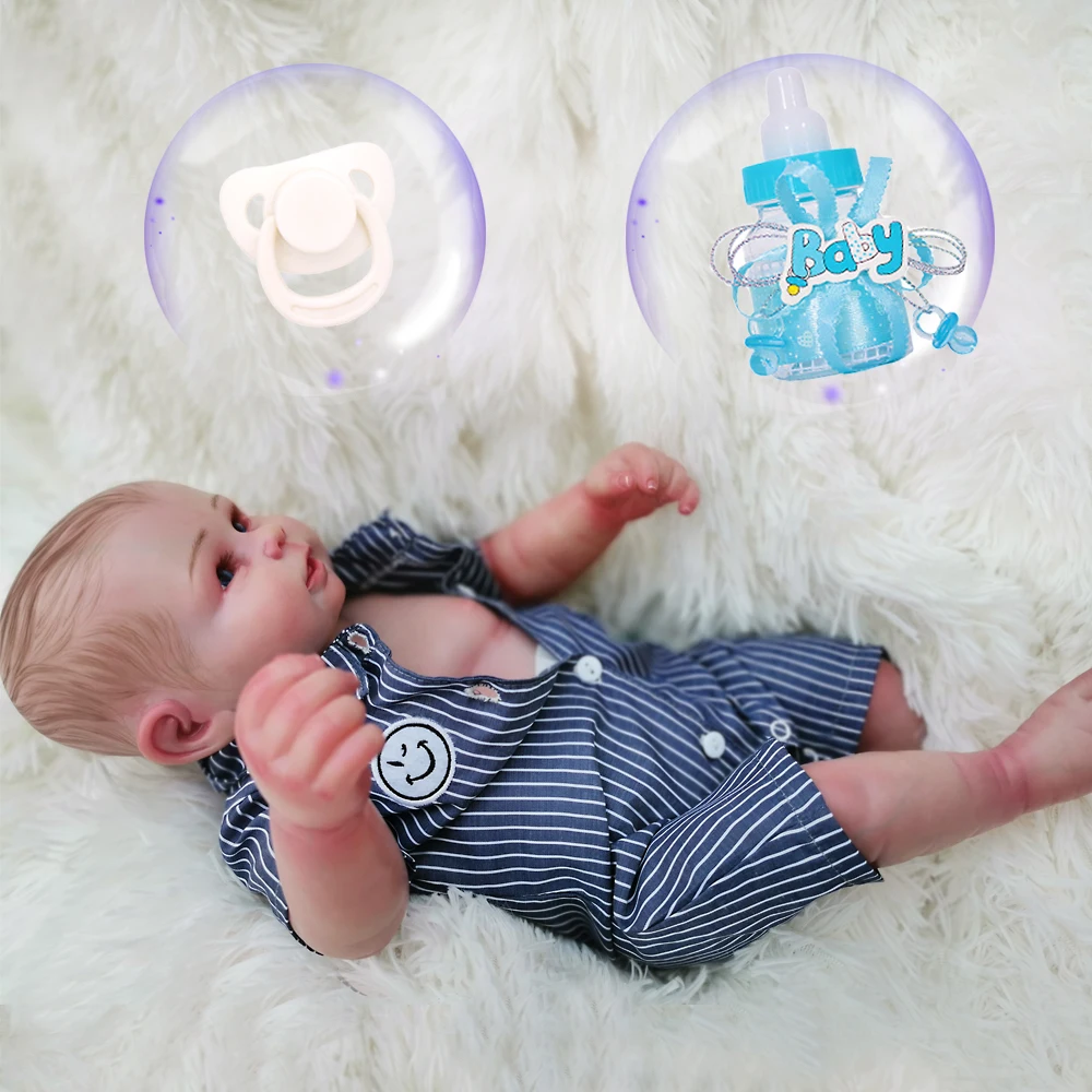 Otarddolls Новое поступление 20 дюймов полный кремний тело Reborn Baby Doll Ванна Bonecas игрушка милая Реалистичная игрушка для девочек подарок на день рождения