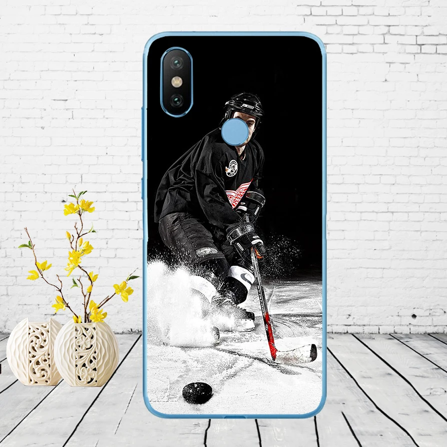 13 Мягкий силиконовый чехол для хоккея 122DD I love для Xiao mi Red mi 6 6a mi 8 a2 lite note 5 6 pro 7 Case - Цвет: 13