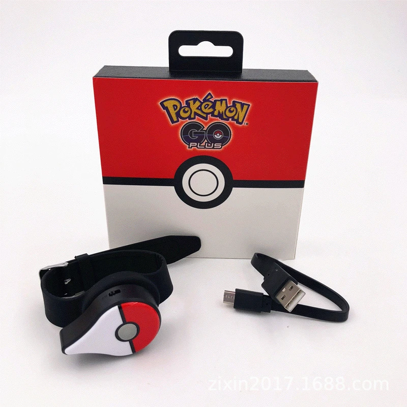 Pokemon Go Plus автоматический захват браслет цифровые часы Bluetooth зарядный ремешок