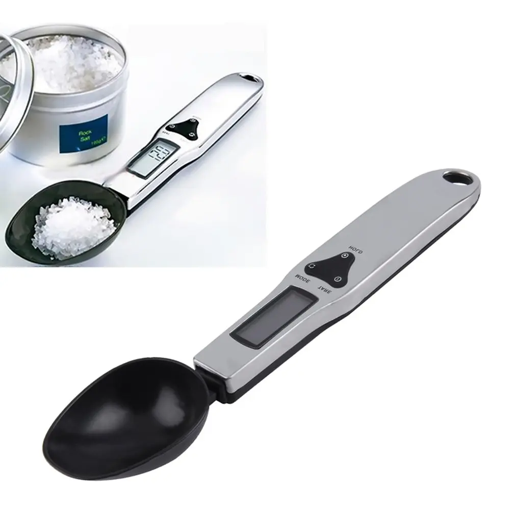 

Portable LCD Digital Kitchen Scale Measuring Spoon Gram Electronic Spoon Weight Volumn Food Scale 300g/0.1g