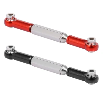 

Aluminum Alloy Steering Rods Linkage Adjustable Turnbuckle Rod for D90 MN-90 MN-99 MN-91 FJ-45 RC Car 1/12 Rock Crawler