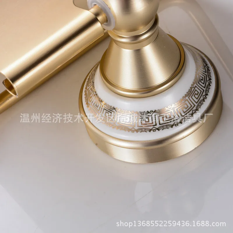Mu yulai Sanitary Ware Space Brushed Aluminum Bathroom Hook Unit Toilet Paper Holder Tissue Box Toilet Paper Towel Holder Paper