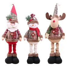 Рождественские украшения для куклы ручной работы, куклы со снеговиком и лосем, подвесные украшения для дома, Рождественские елки, вечерние Мягкие плюшевые украшения Рождественские украшения для куклы ручной работы, куклы со снеговиком и лосем, подвесные украшения для дома, Рождественские елки, вечерние Мягкие плюшевые украшения