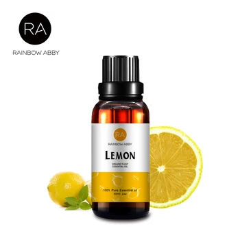 

Rainbow Abby Lemon Essential Oils Aromatherapy Premium Essential Oil 30ml Pure Natural Lemon Oil