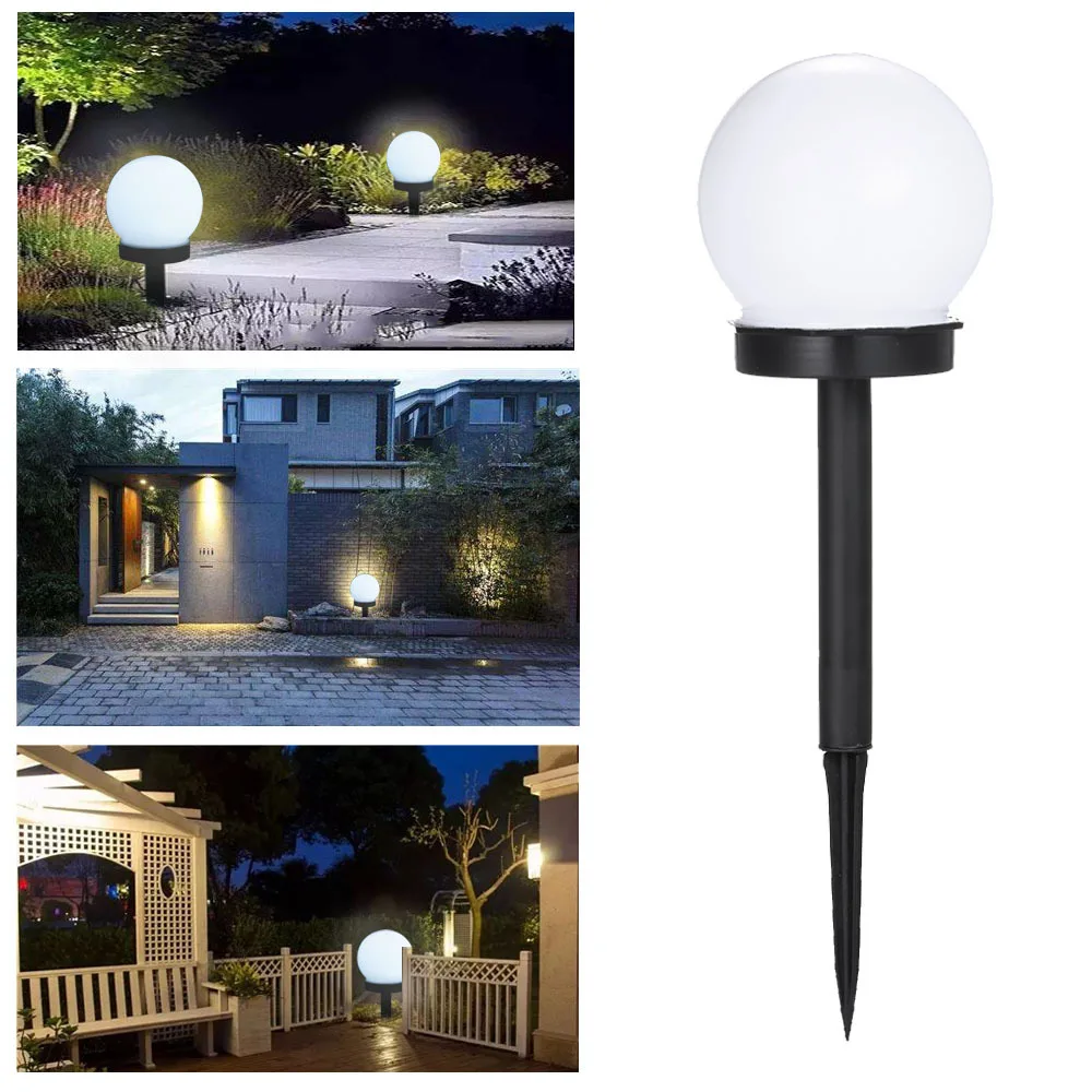 LED Solar Garden Light 1/2/4/6pcs Waterproof Bulb Outdoor Camping Lawn Light Night Light Solar Outdoor Garden Landscape Light solar fence lights