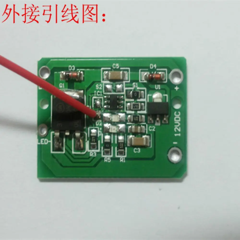 12 V емкостный сенсорный модуль переключателя может с реле