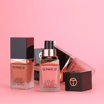

O.TWO.O Professional Portable Liquid Blush Makeup Blush Long Lasting Liquid Blush Comestic Make Up Blusher Tool