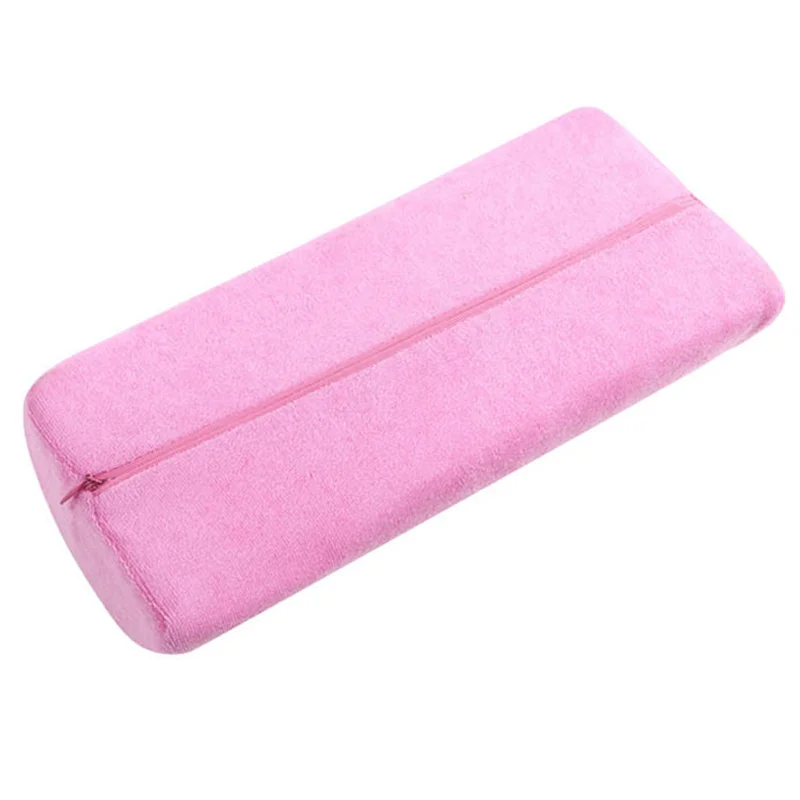 Manicure Tool Supplies Towel Hand Pillow Semicircular Nail Art Design Washable Hand Pad For Nail Table