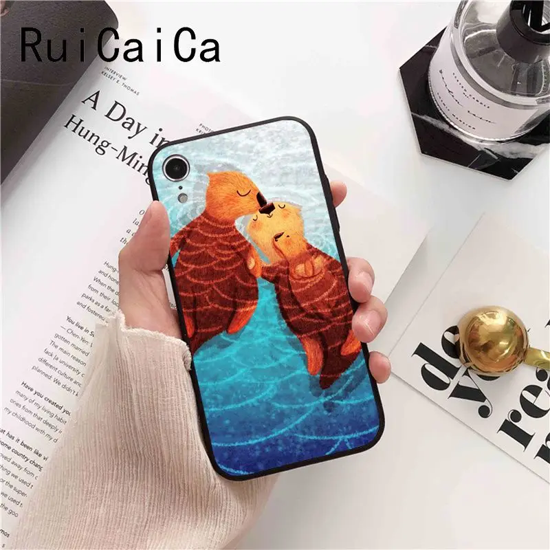 lovely cute Otter water animal