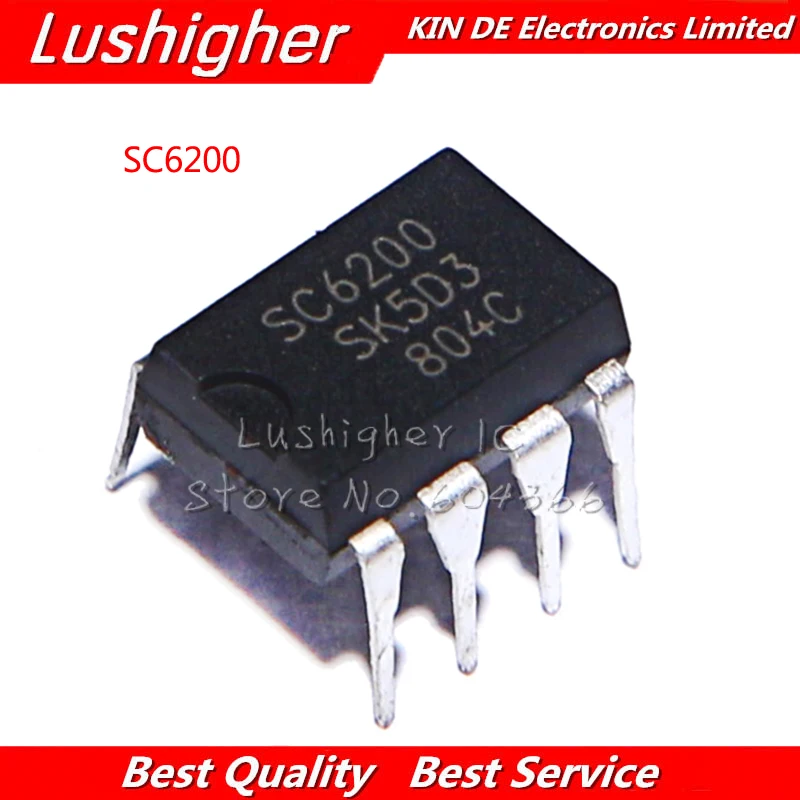 5pcs SC6200 DIP SC 6200 DIP-8 | Электронные компоненты и принадлежности