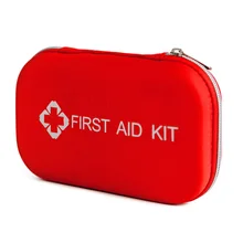 117 шт./компл. аптечка портативная медицинская Аварийная сумка для выживания автомобиля для дома на открытом воздухе путешествия красный 21X13X5,5 см
