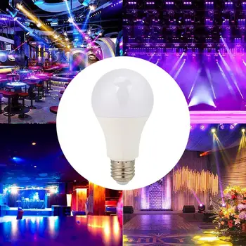

E27 Changing Spotlight LED RGB Bulb E27 LED Lamp Remote Light for Bar Party Colorful Home Decoration 110x60mm