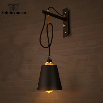 

American Industrial Wall Lamps Holiday Home Decor Light Fixtures Stairs Wall Candlle Lights Outdoor Wall Sconce Light Fixtures