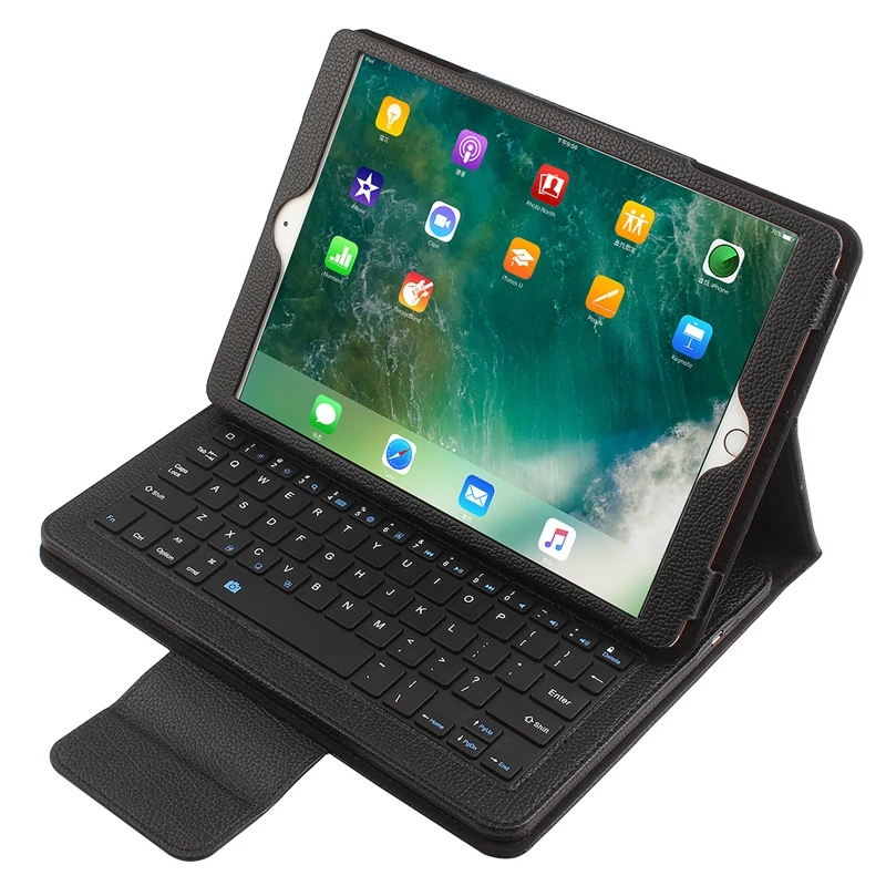 Чехол с клавиатурой для IPad 10,2, Bluetooth, чехол с клавиатурой для Apple IPad 7, 7го поколения, A2200, A2198, A2232, кожаный чехол