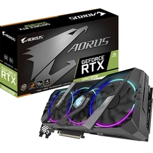 Видеокарта Gigabyte AORUS nVidia GeForce RTX 2080 Super 1890MHz 8192MB 15500MHz 256 bit RTL [GV-N208SAORUS-8GC]