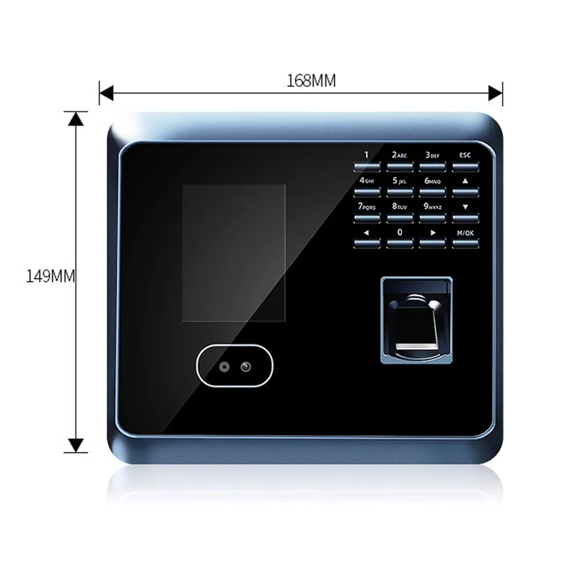 ZK UF100 With WIFI Time Attendance Machine USB Fingerprint Face Facial RFID Card Employee Time Clock Recorder System