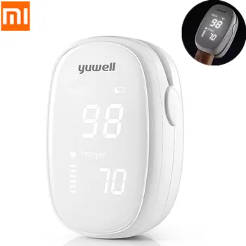 

Xiaomi Youpin Yuwell YX102 Oximeter Digital Fingertip Pulse Care with OLED Screen High-Speed ​​Sensor Auto Power Off For Family