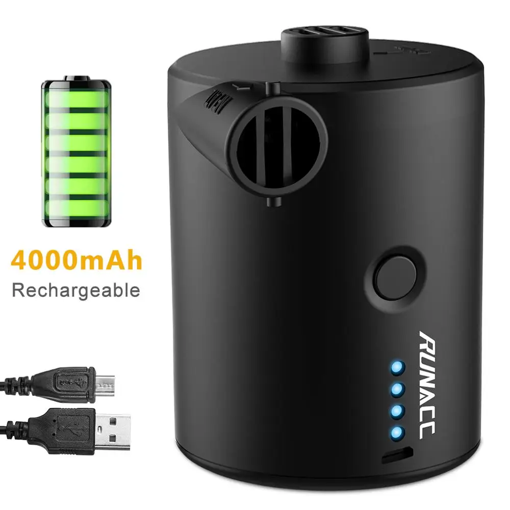 Runacc 2019 New Mini Wireless Air Pump 