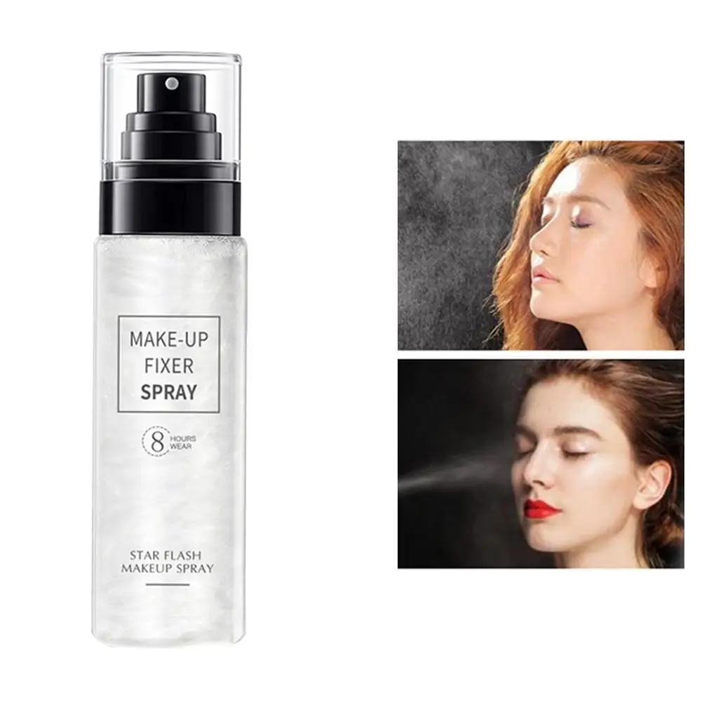 

100ml Makeup Setting Spray Moisturizing Oil-control Setting Natural Matte Finishing Cosmetic Spray Long Fixer Foundation La U4J0