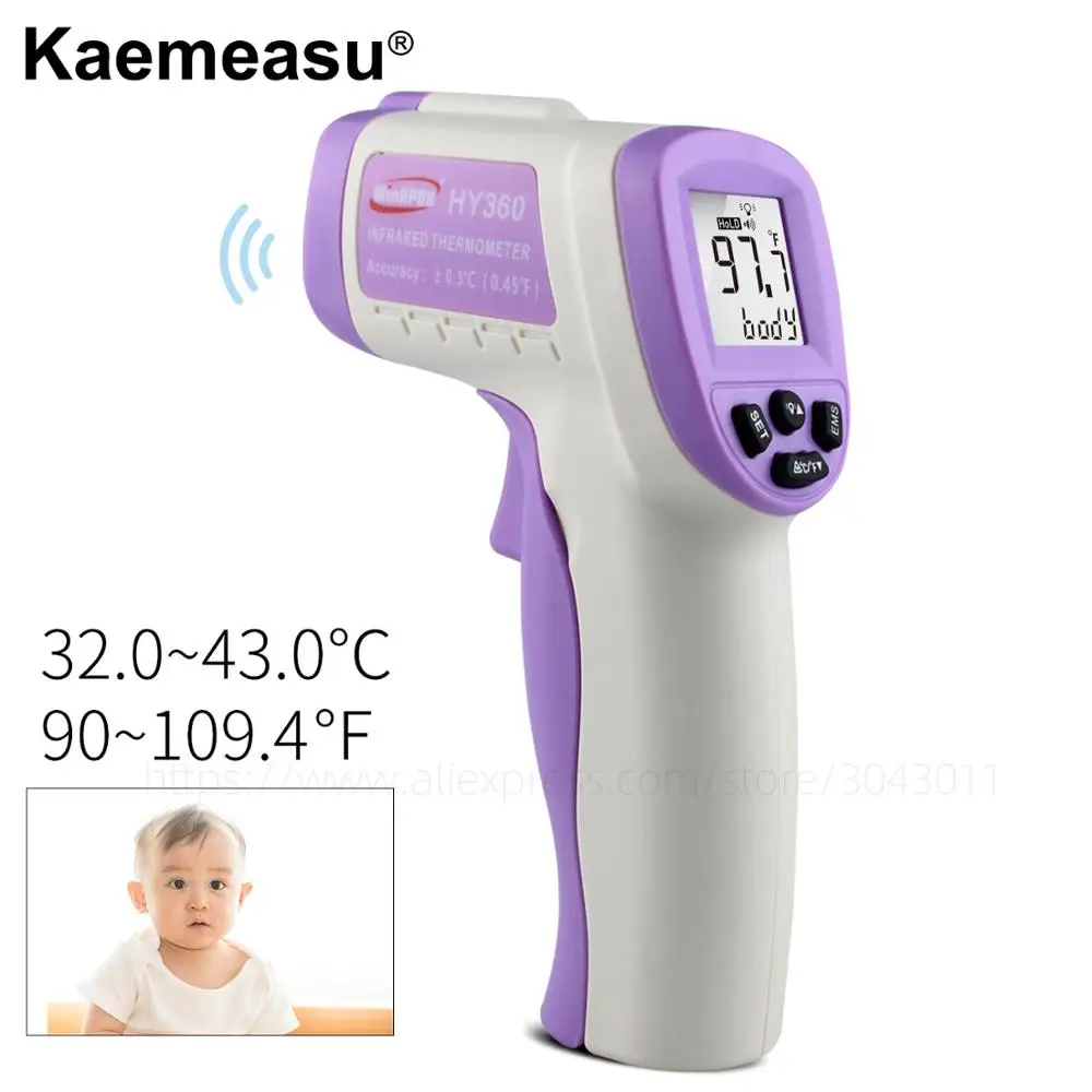 

Non-contact Human Body Infrared Thermometer Electronic Forehead Thermometer Handheld Thermometer