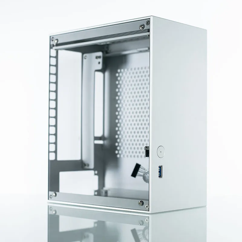 Best Gamer Case Acrylic PC Mini ITX Aluminum Cooler Cabinet Gaming Computer Suitcase Empty Chassis PK Loli1/A4/K39 | Компьютерные