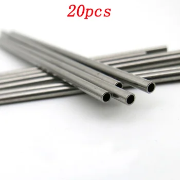 

20pcs DIY Model Assembly Material Stainless Steel Hollow Tube Transmission Axle Casing Pipe Shaft Bracket Bearing Tube Bushing