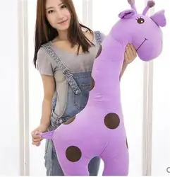 40 "огромный плюшевый жираф Мягкие игрушки Подушка для домашних животных мягкие животные куклы подарки игрушки для детей милые плюшевые